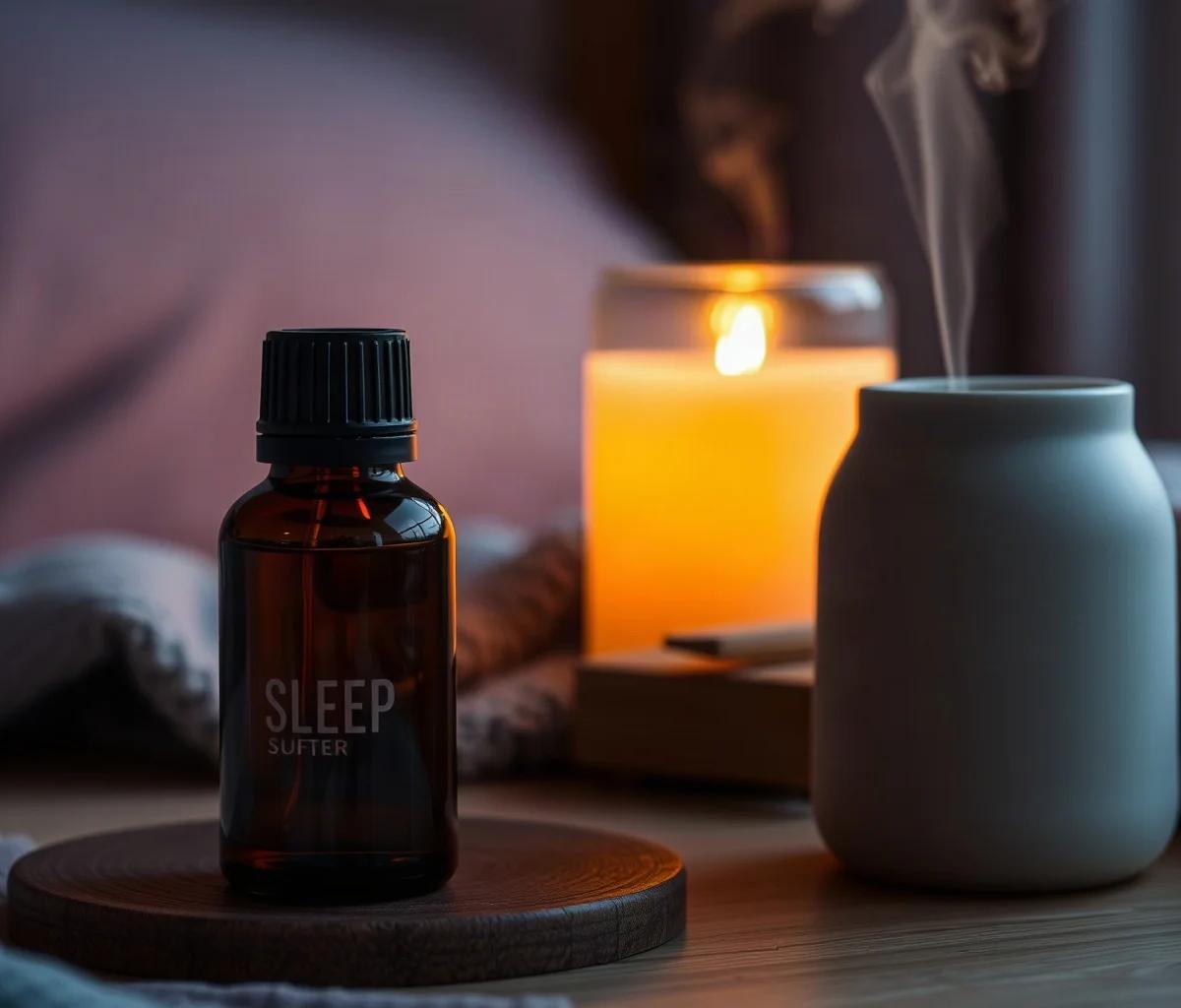 Aceite de lavanda para un dormitorio sereno