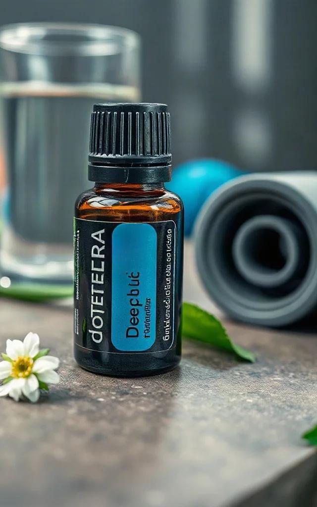Deep Blue doterra nach dem Workout Routine