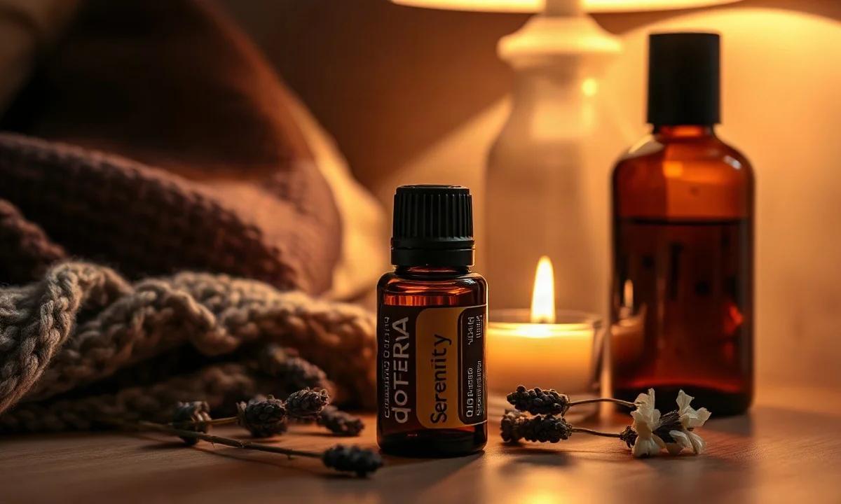 Mezcla doTERRA Serenity para el difusor nocturno