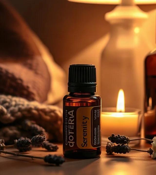Mezcla doTERRA Serenity para el difusor nocturno