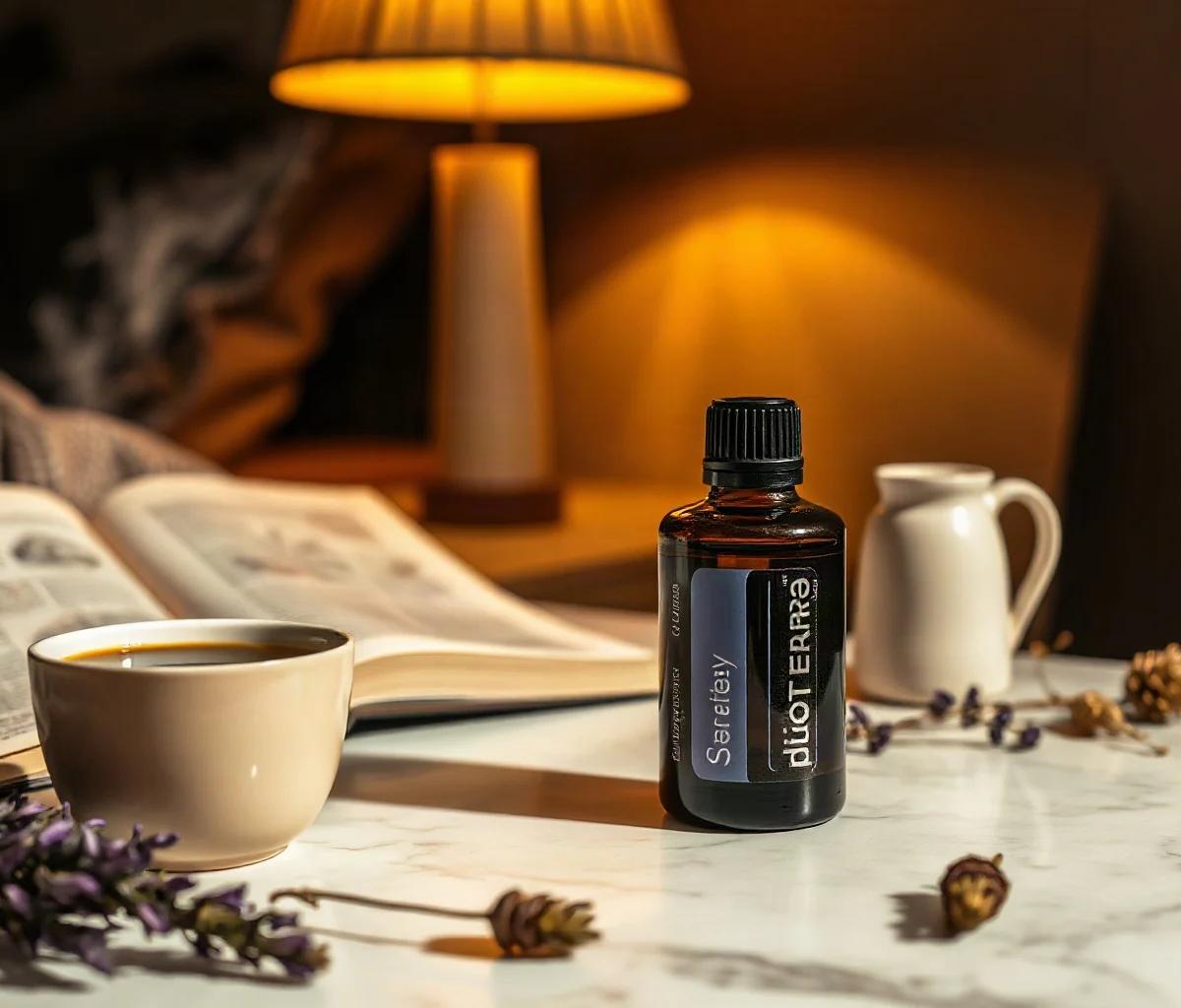 Ritual de calma nocturna con aceites esenciales