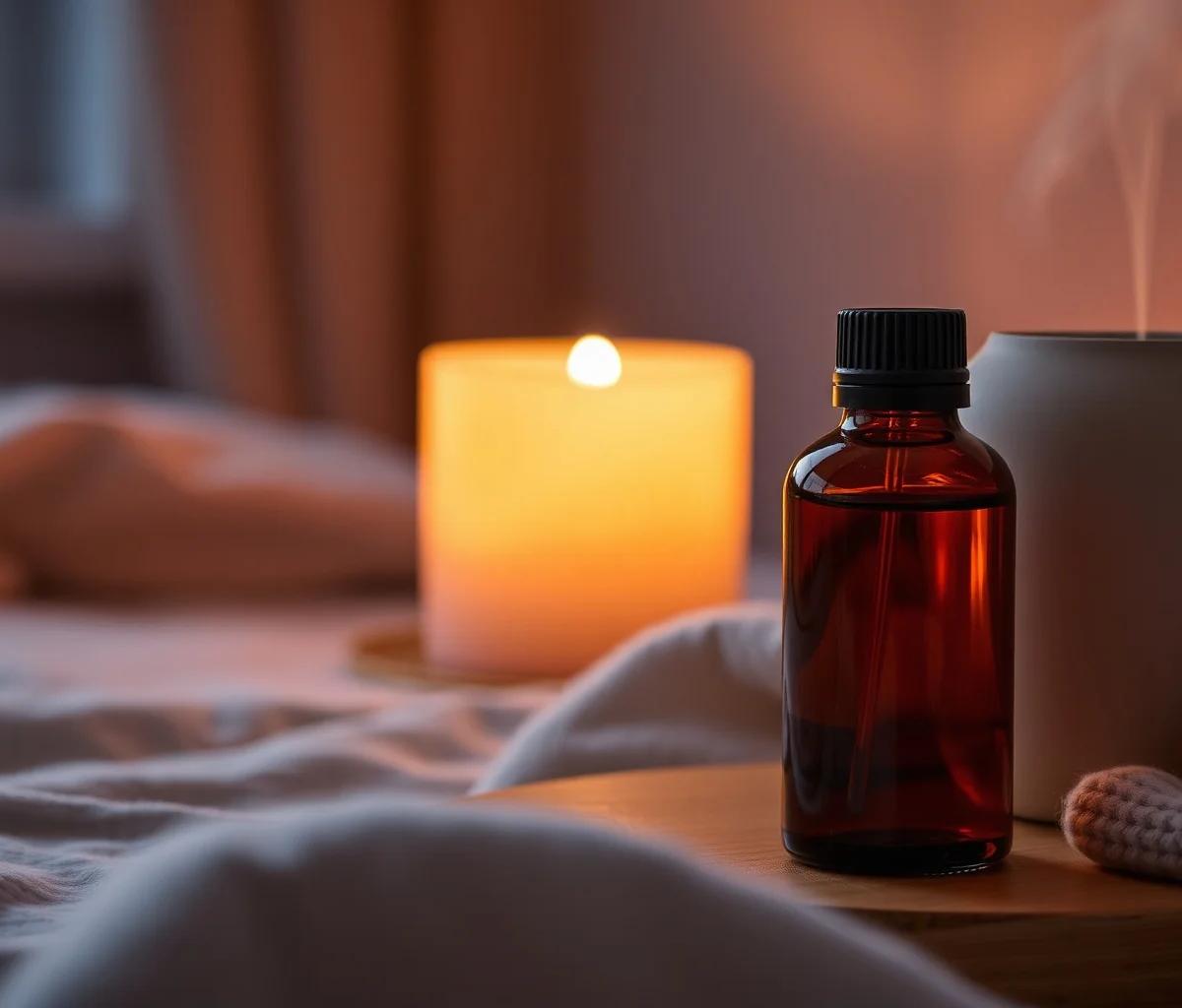 Um Ritual Calmante Antes de Dormir com Óleos Essenciais
