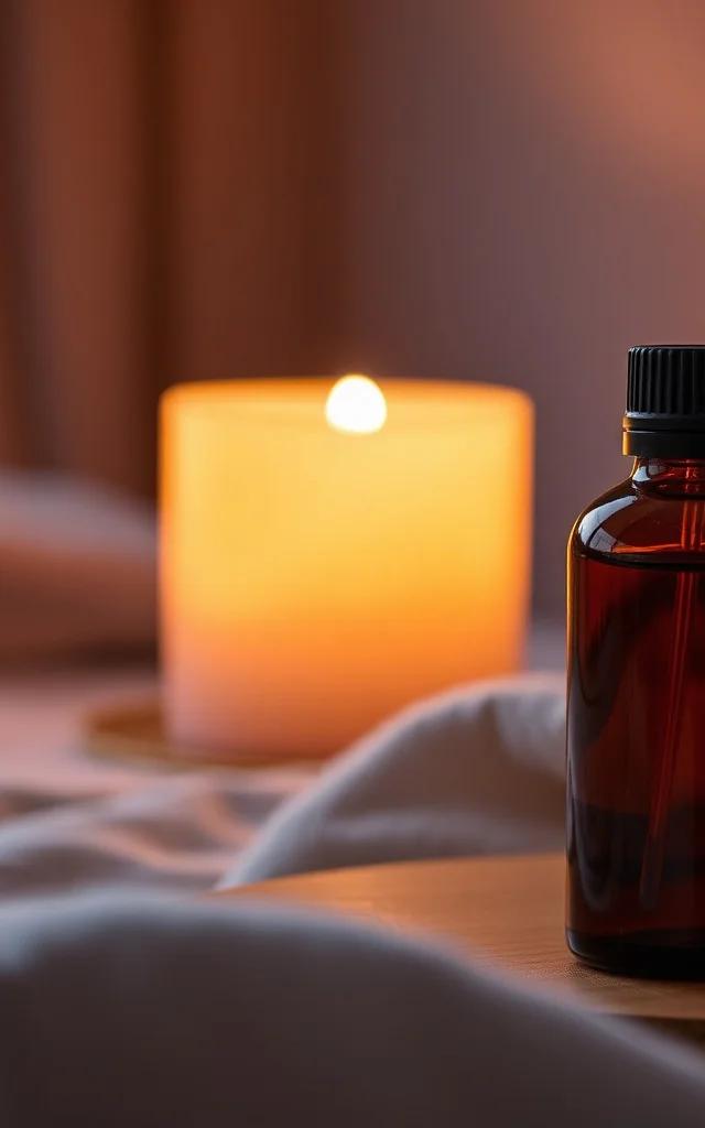 Um Ritual Calmante Antes de Dormir com Óleos Essenciais