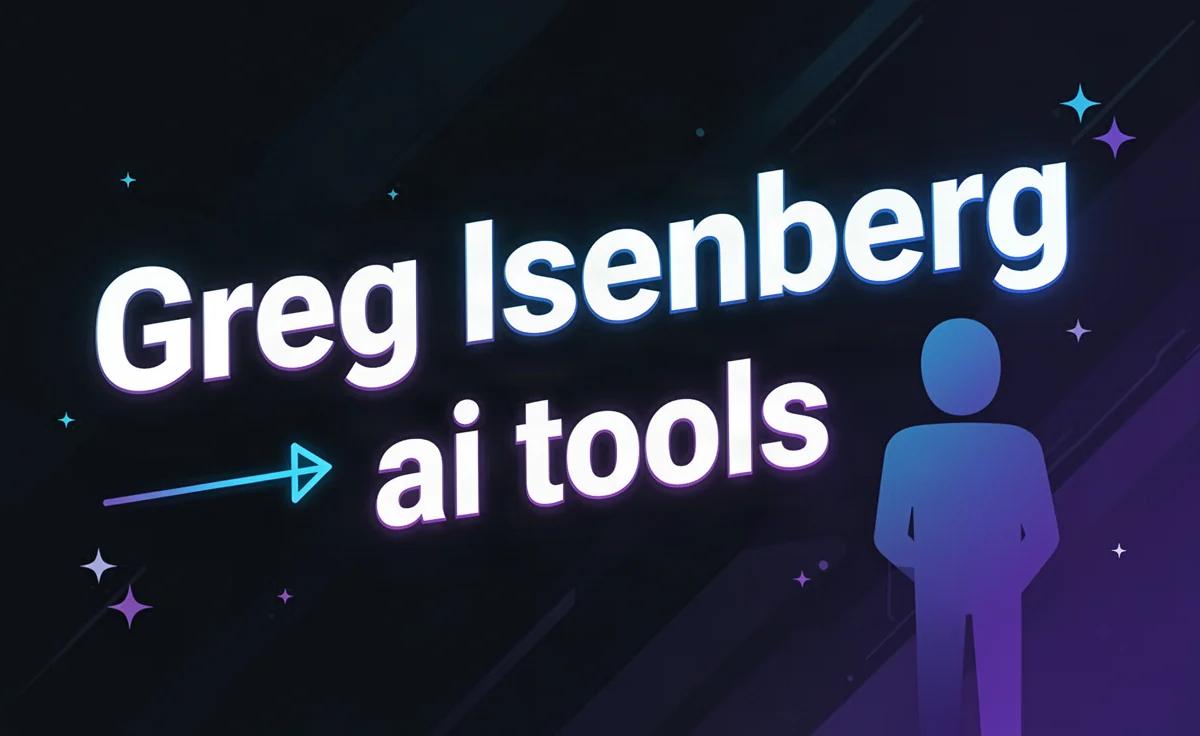 Greg Isenberg AI Tools, Our Creator Review