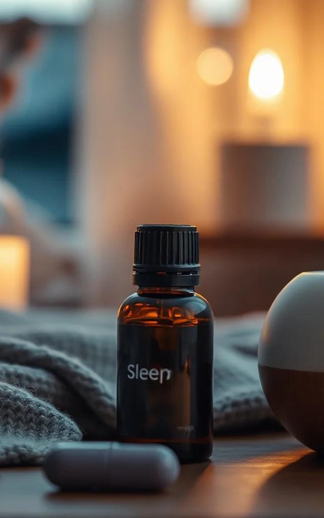 Ambiance reposante chambre diffuseur huiles soir