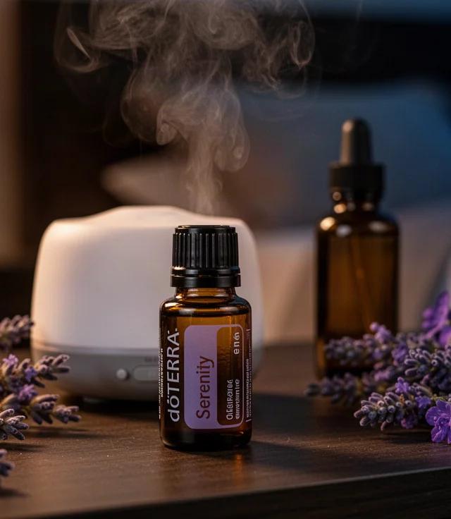 Serenity and Lavender Diffuser Blend for Bedtime