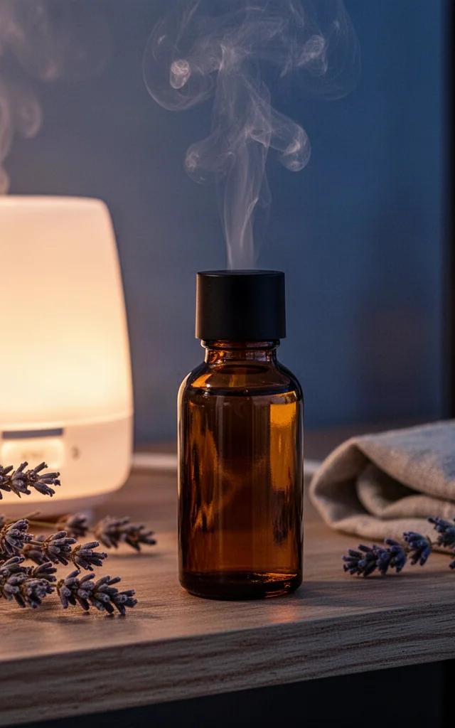 Difusor de Óleos Essenciais para Noite Relaxante