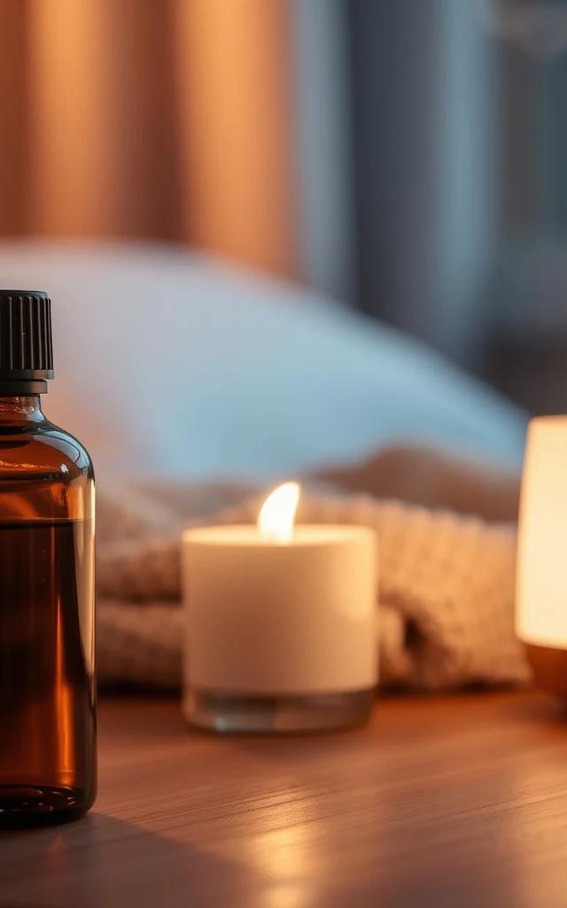 Mezcla relajante de aceites esenciales para difusor nocturno
