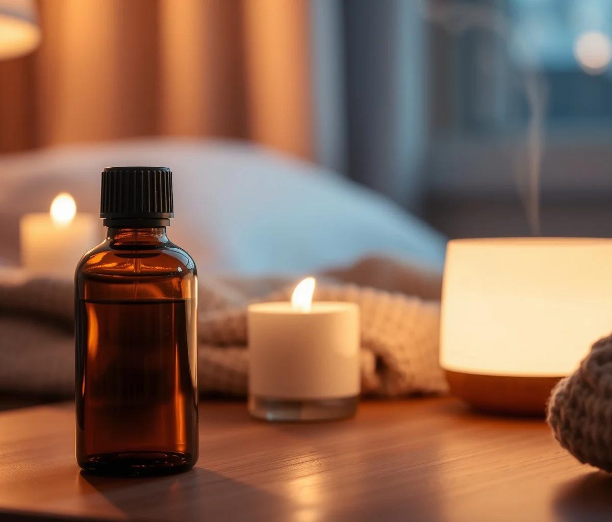 Mezcla relajante de aceites esenciales para difusor nocturno