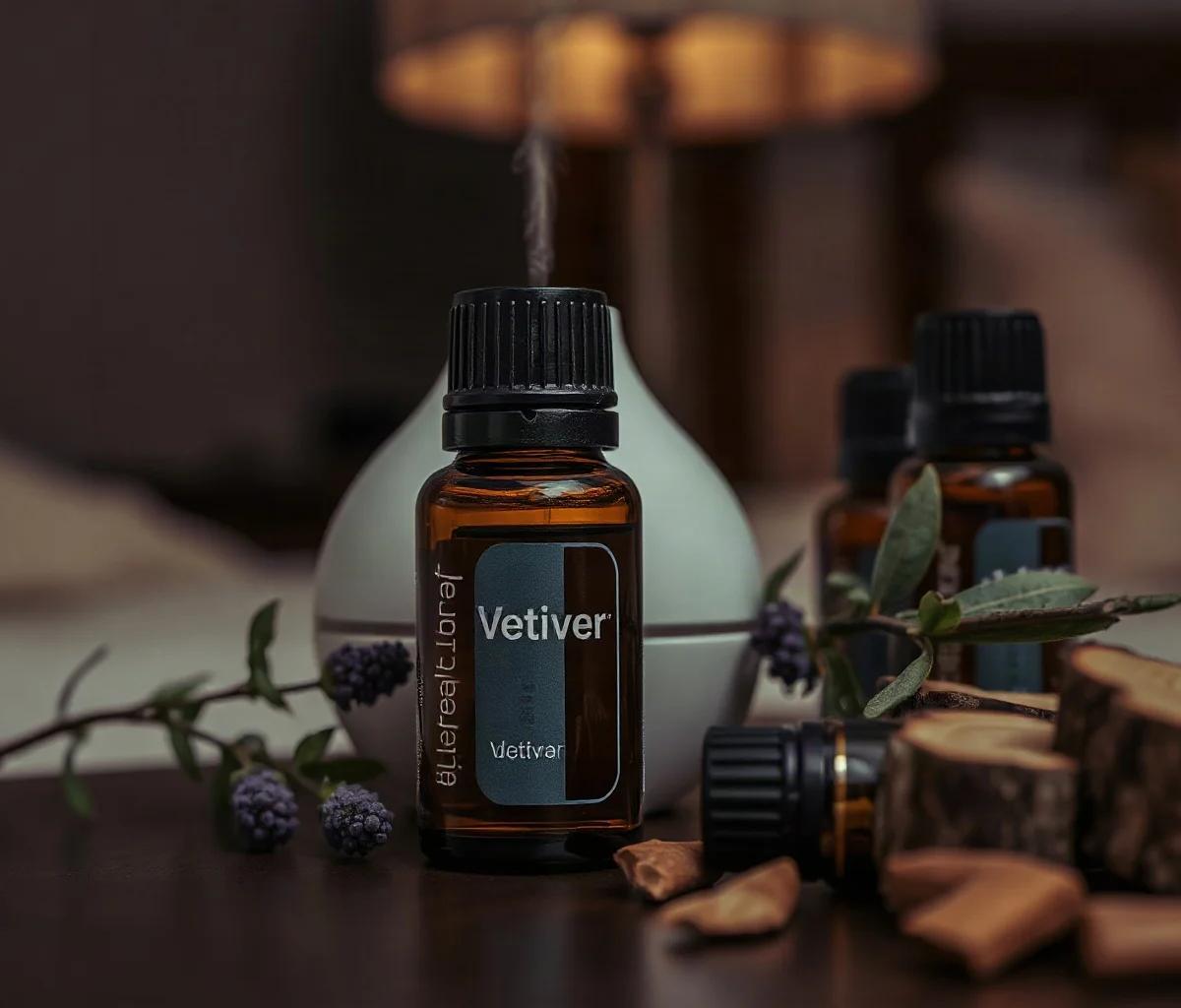 Rustgevende diffuser blend met vetiver en cederhout
