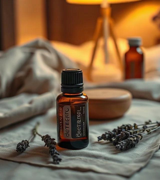 Sérénité du soir avec le kit sommeil doTERRA Serenity et lavande
