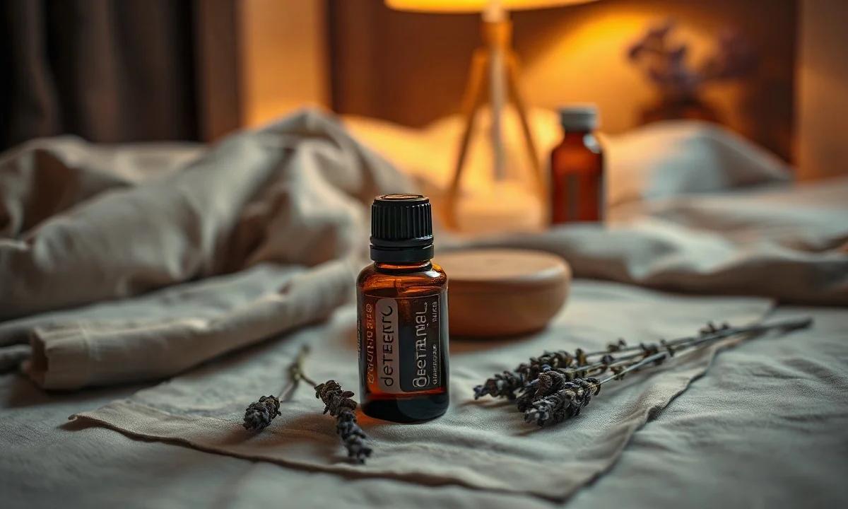 Sérénité du soir avec le kit sommeil doTERRA Serenity et lavande