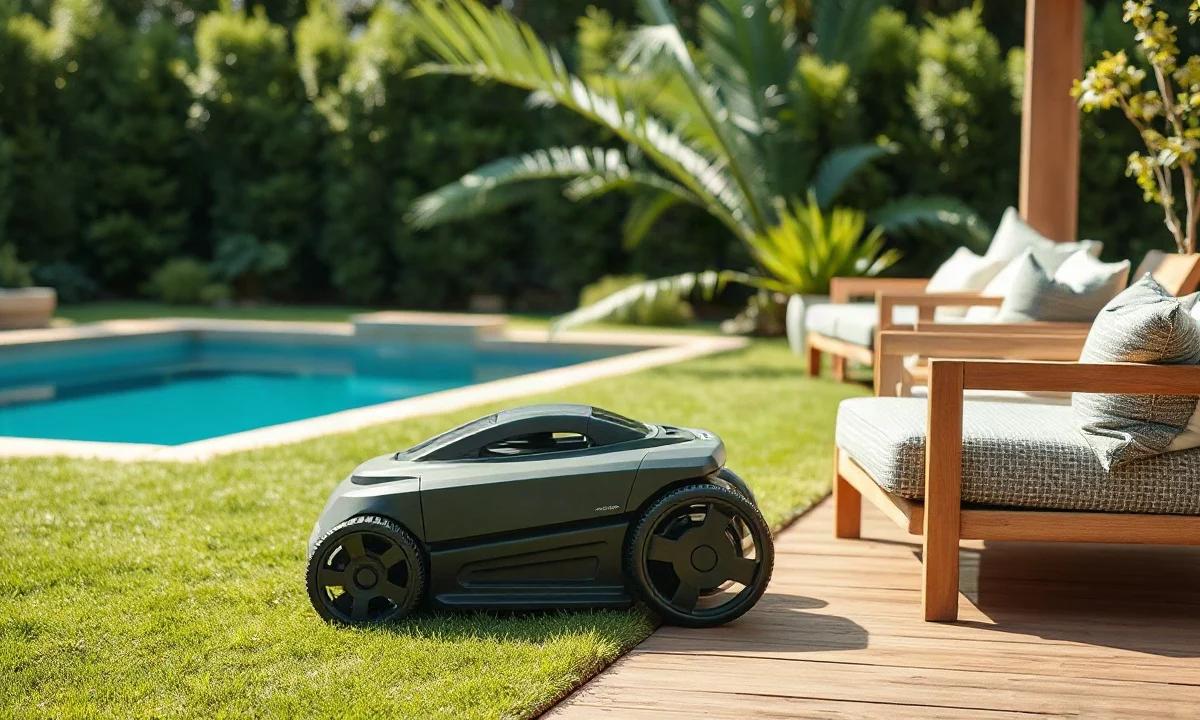 Robot cortacésped barato para jardines pequeños