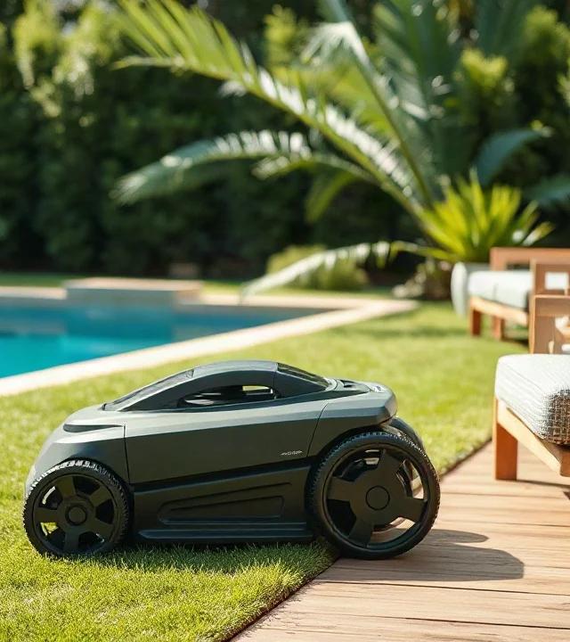 Robot cortacésped barato para jardines pequeños