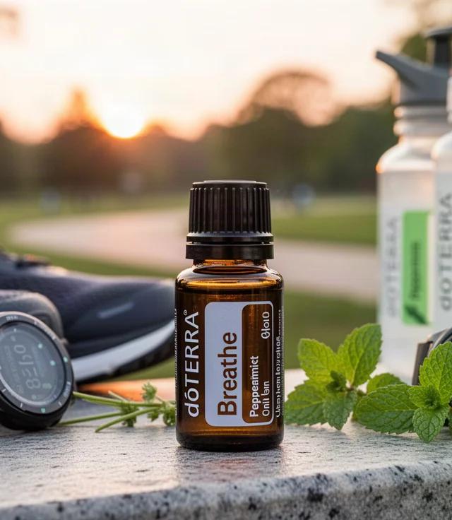 doTERRA Peppermint vs Breathe for Pre-Run Breathing