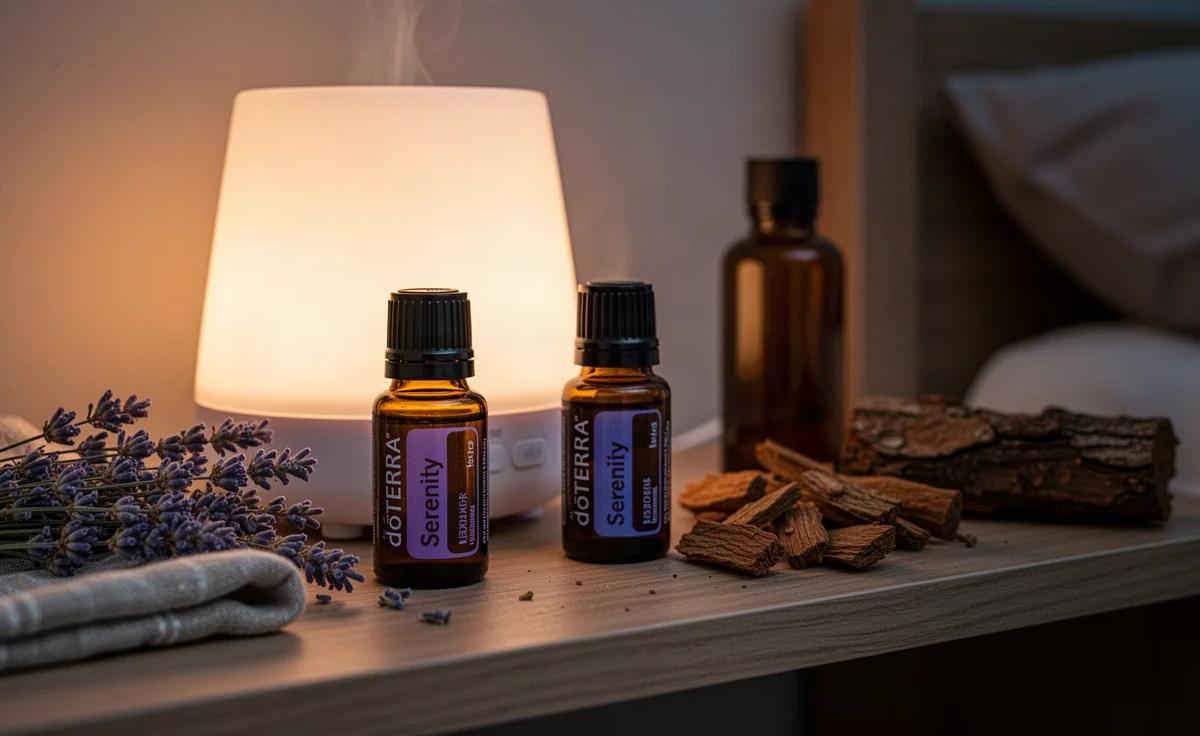 Bedroom Diffuser Ritual with Serenity and Cedarwood