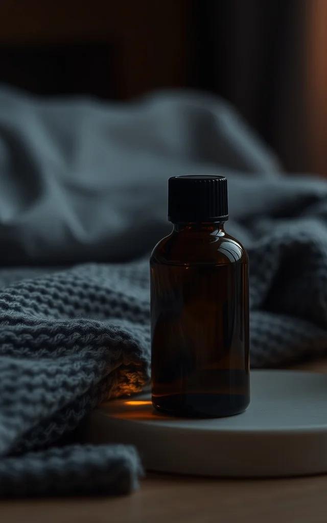 Difusor no Quarto com Óleos Calmantes para Dormir
