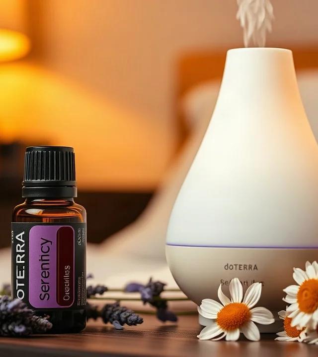Mezcla de Serenity para un dormitorio relajante