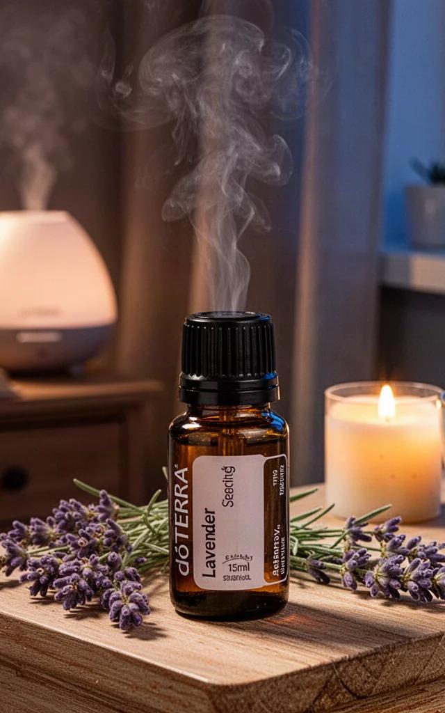 Ambiente relajante para dormir con aceites