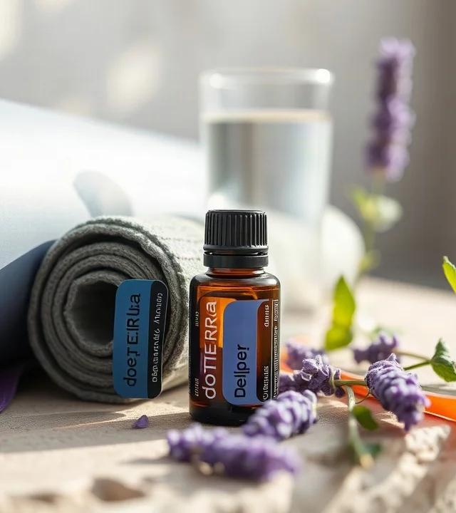 Deep Blue doTERRA dopo la corsa per le gambe