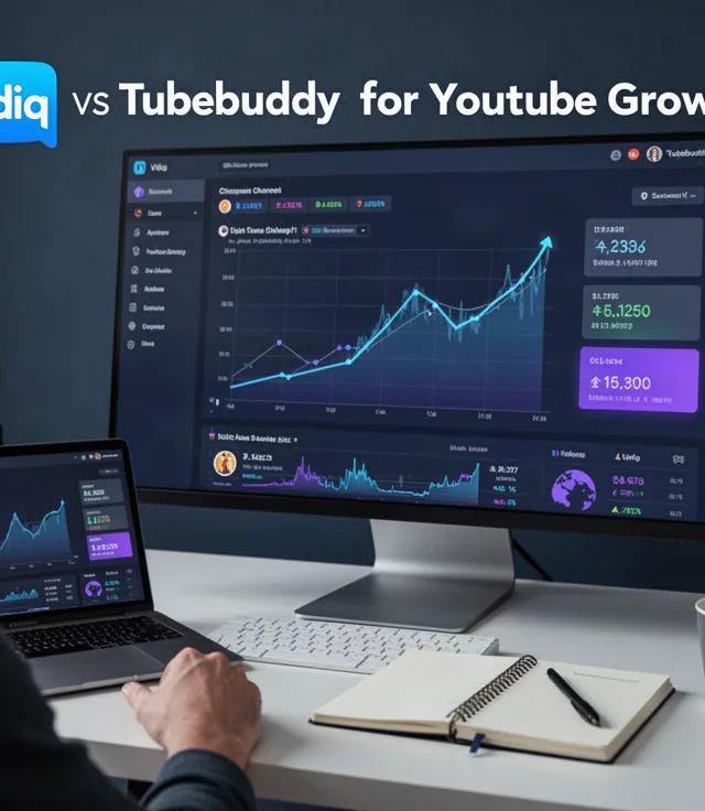 VidIQ vs TubeBuddy for YouTube Growth Compared
