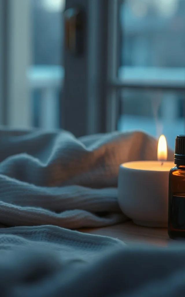 Ritual nocturno para desconectar con aceites esenciales