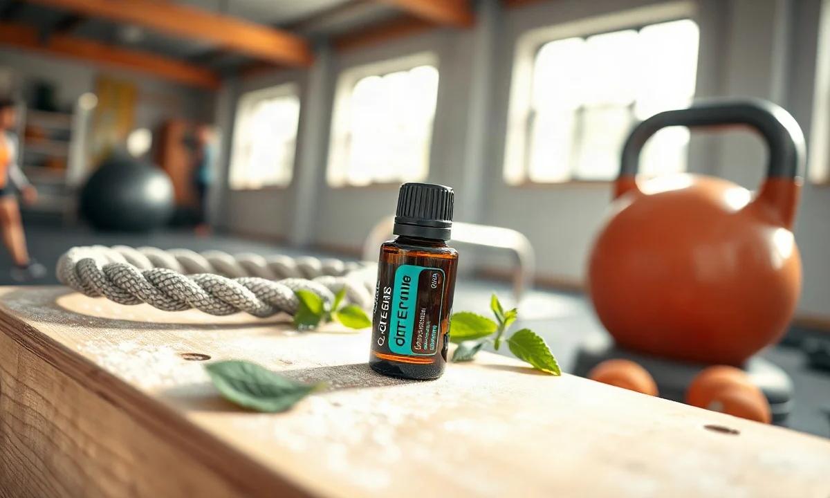 doterra Pfefferminzöl vor dem Workout nutzen