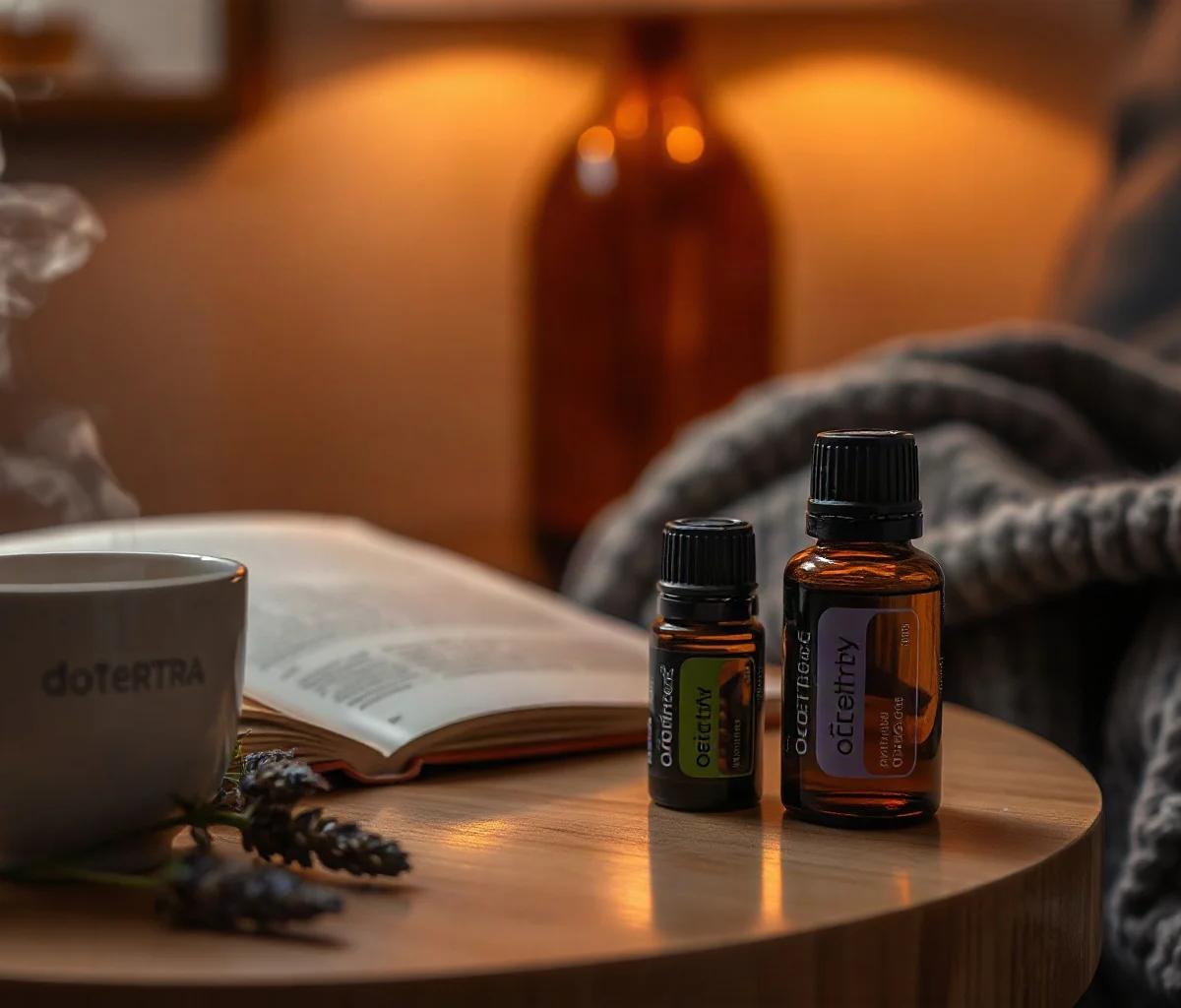 Rituel du soir Serenity doTERRA pour une ambiance apaisante