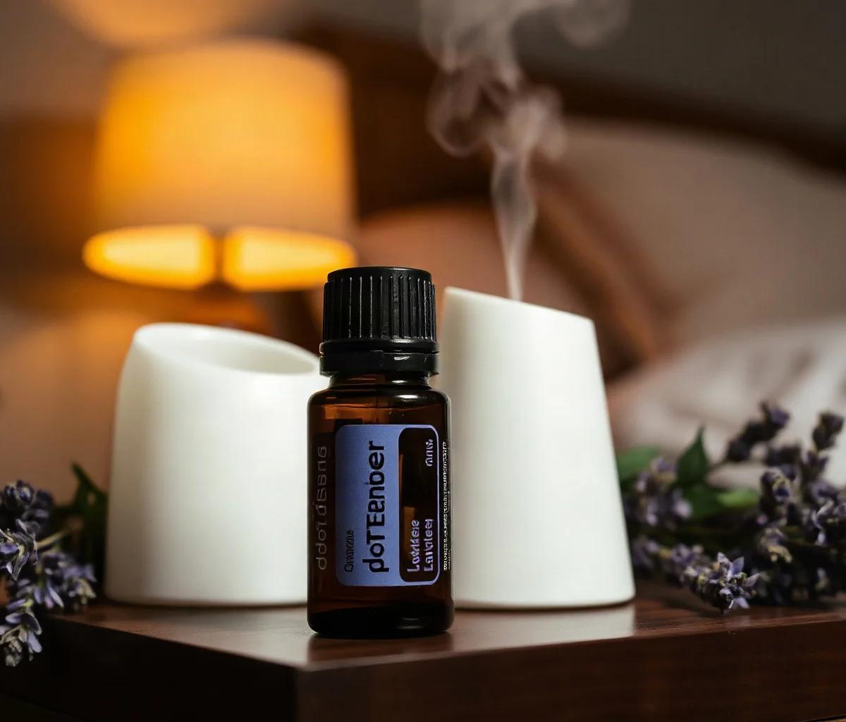 Sfeervolle diffuser blend met lavendel en cederhout