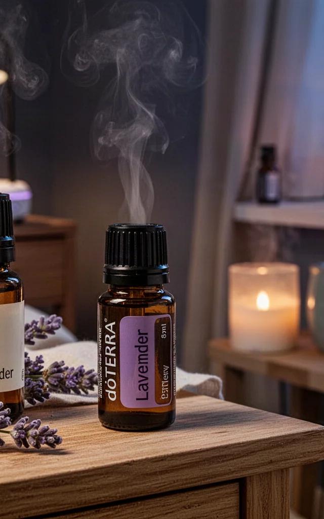Diffuseur de chambre et huiles essentielles pour le soir