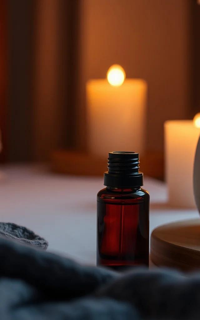 Rituel de décompression du soir aux huiles calmantes
