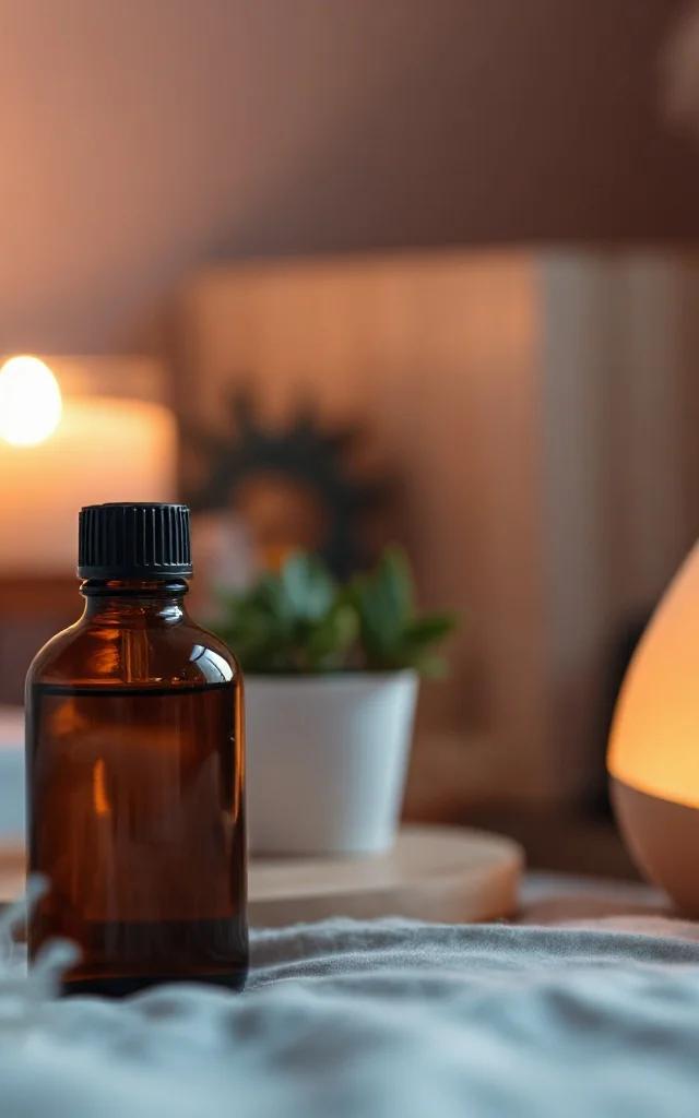 Serenity Öl für ruhige Abendatmosphäre im Schlafzimmer