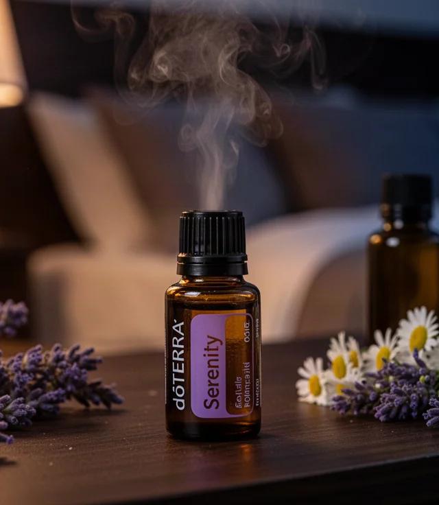 Serenity Diffuser Blend for a Calming Evening Mood