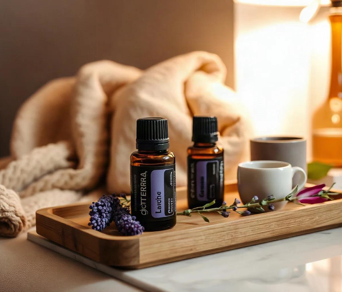 Rotina Noturna Calmante com Óleos Essenciais doTERRA