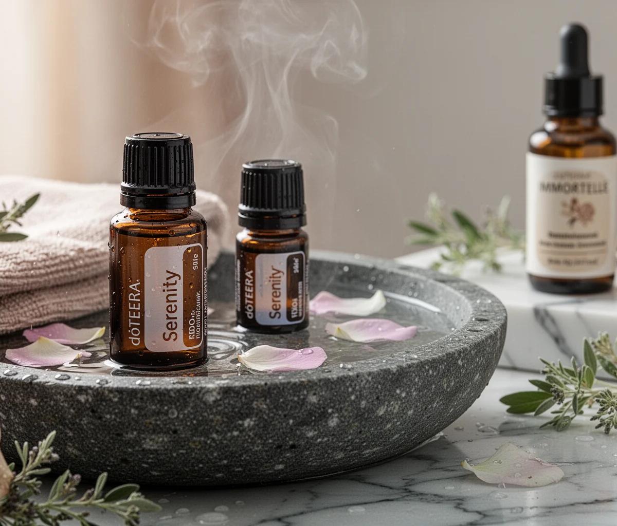 Rytuał spa w domu z pielęgnacją doTERRA