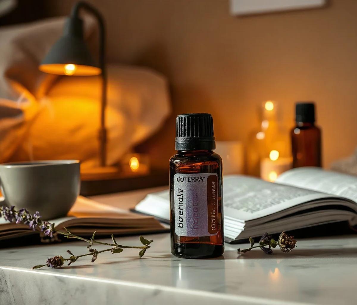 Ritual de noche con aceites doTERRA para desconectar