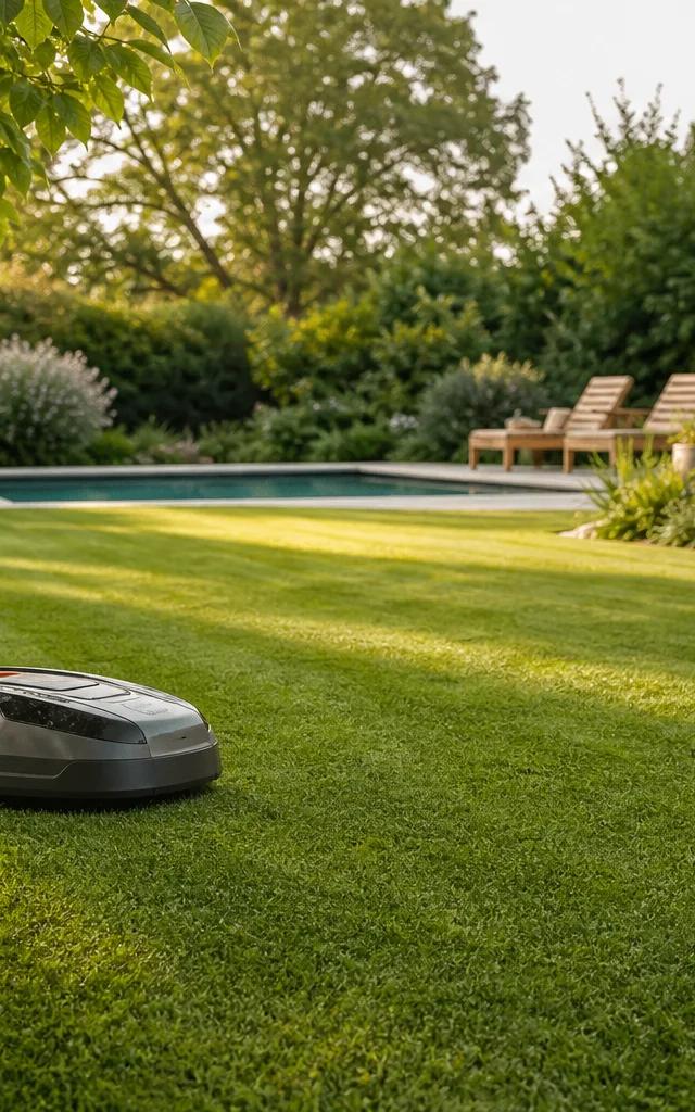Mejor robot cortacésped para jardín grande en 2026