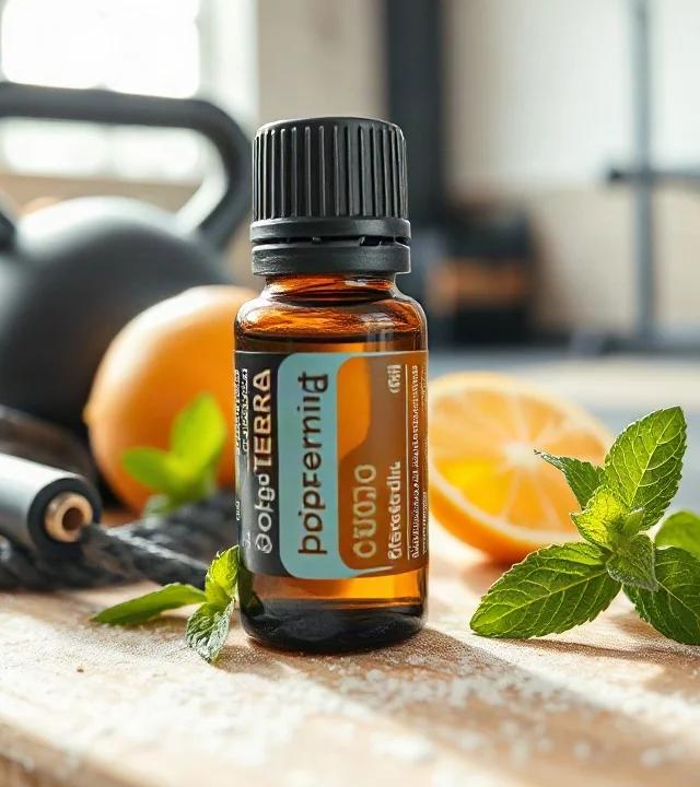 Pfefferminzöl vor dem Workout, Frische starten
