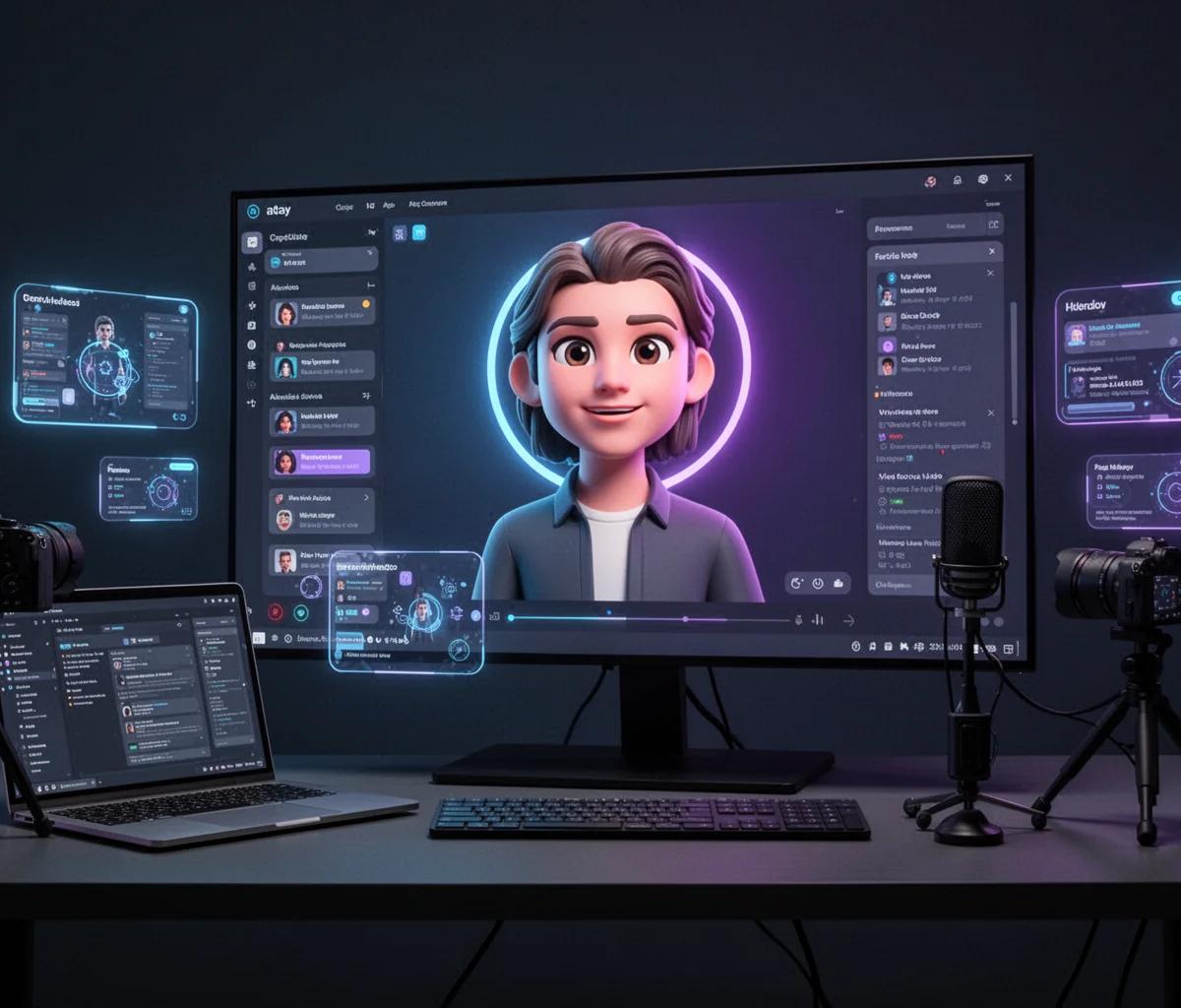 Cómo crear videos con avatares de IA
