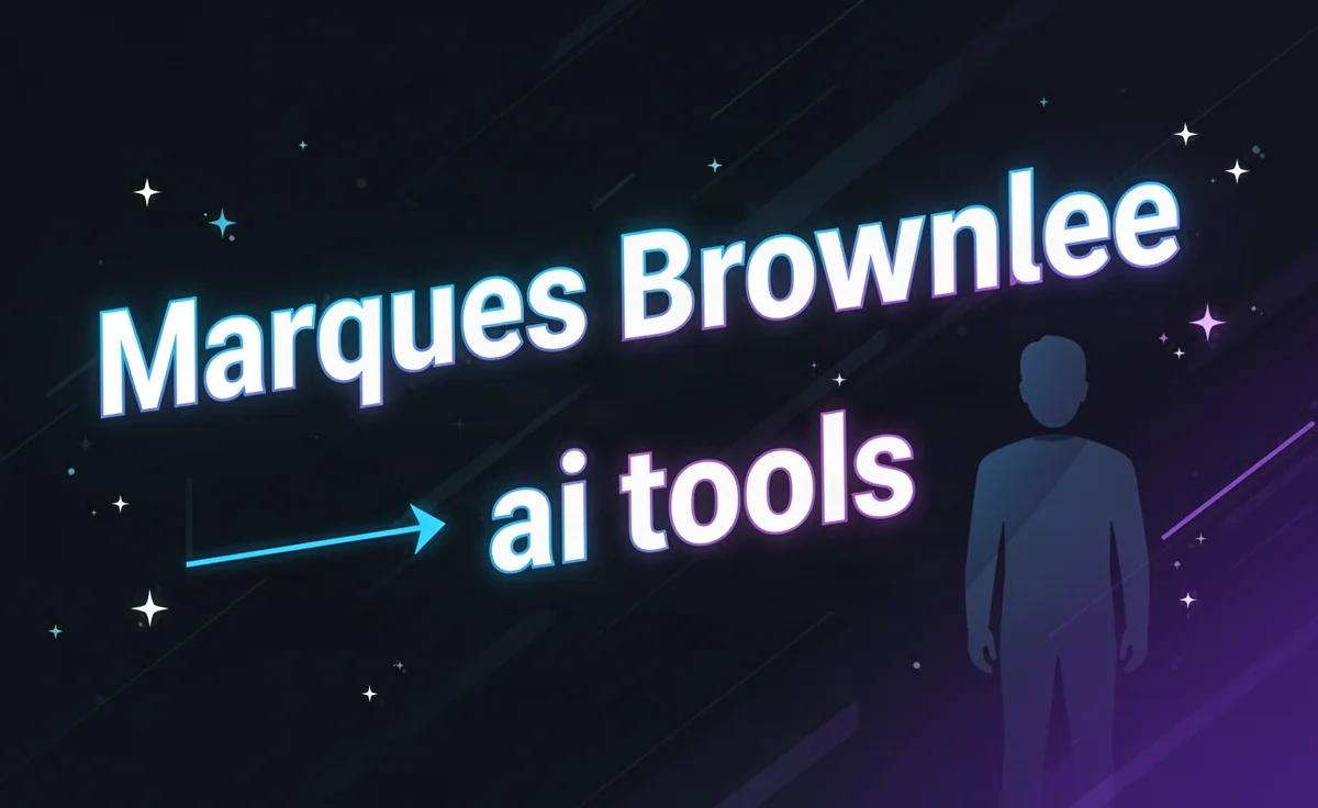 Marques Brownlee AI Tools Take, Our Creator Take