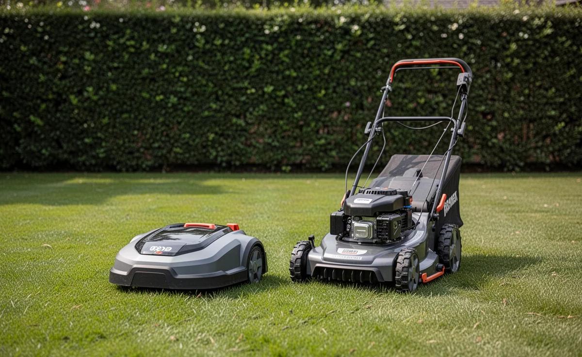 Robot Mower vs Regular Mower Which Is Better