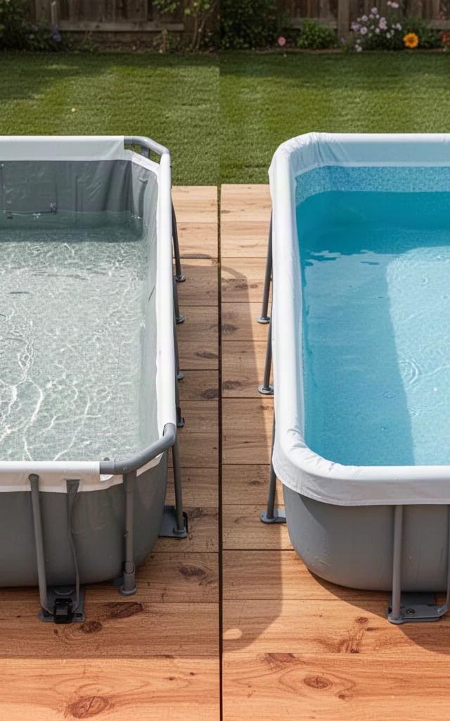 Bestway Steel Pro or Intex Rectangular Pool