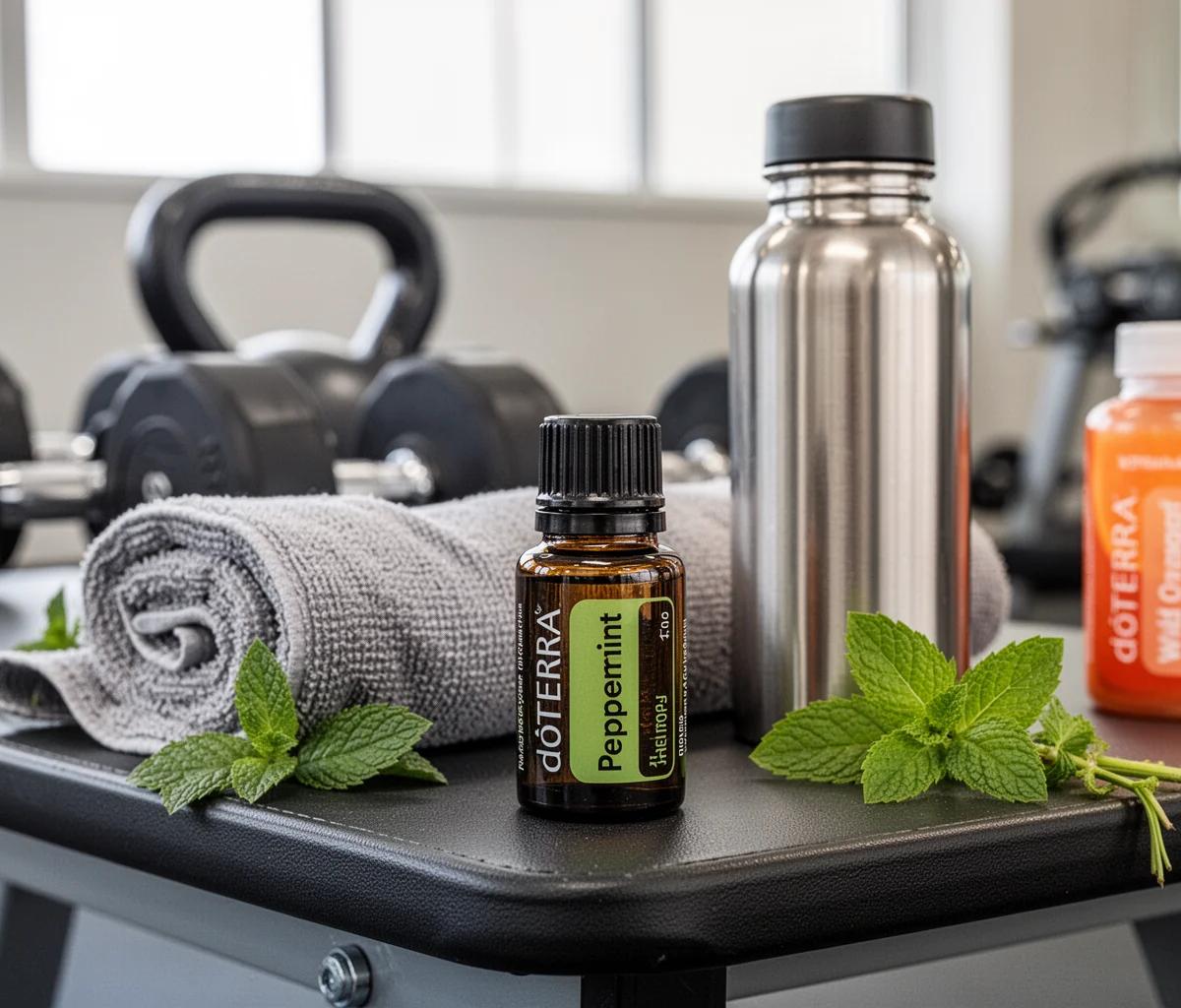 Using Peppermint Oil for Gym Training Sessions