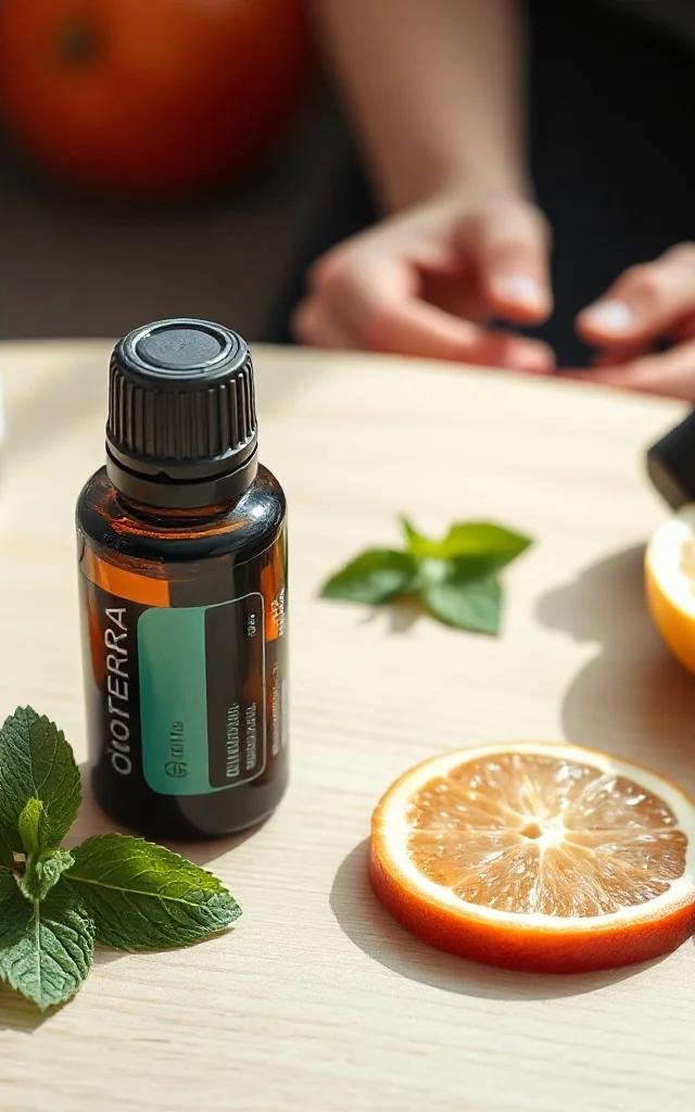 Aceite esencial para energía en el entrenamiento