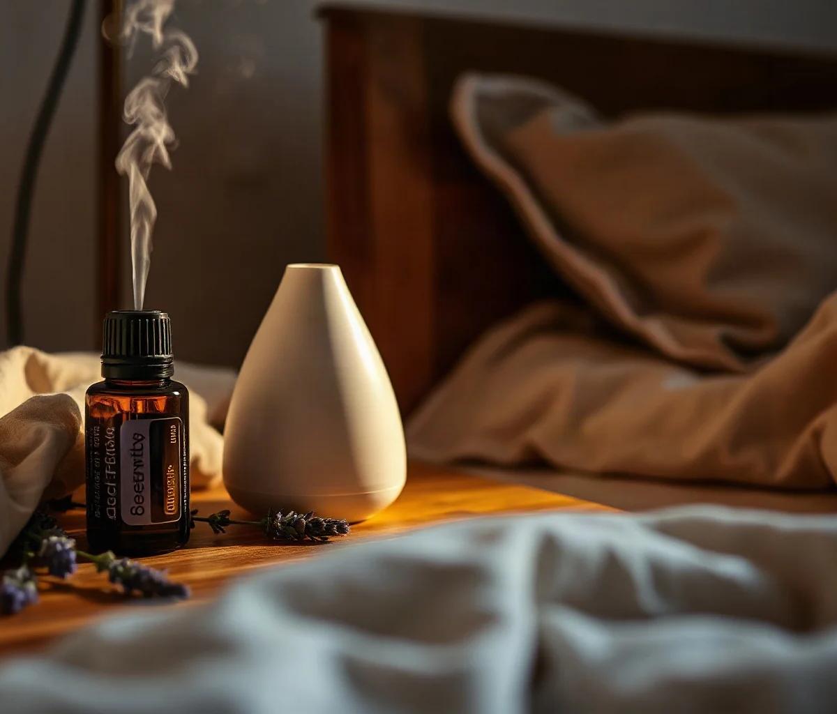 Wieczorna rutyna z olejkiem Serenity doTERRA