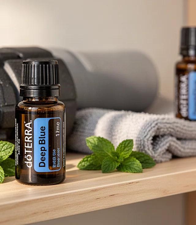 Deep Blue Oil for Athletes Recovery Routine
