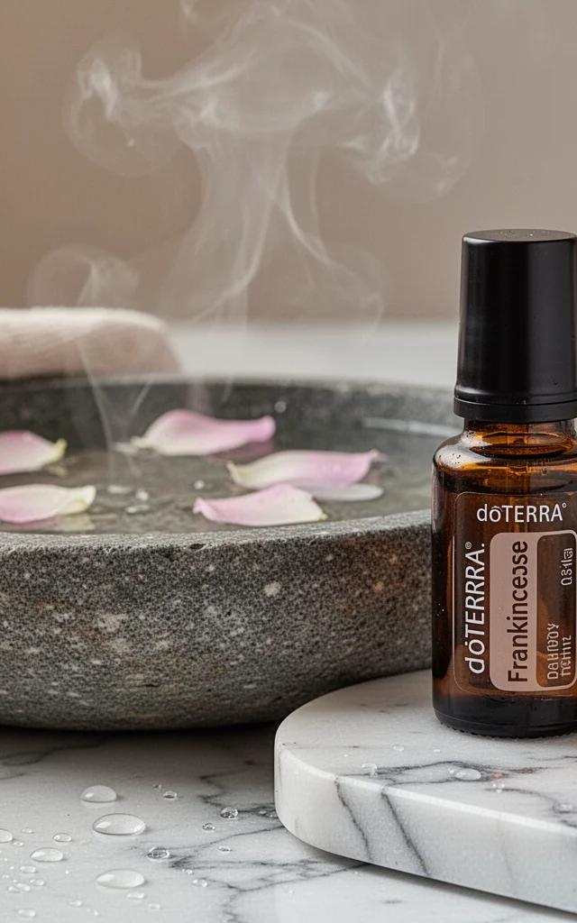Ritual facial de noche con aceites esenciales