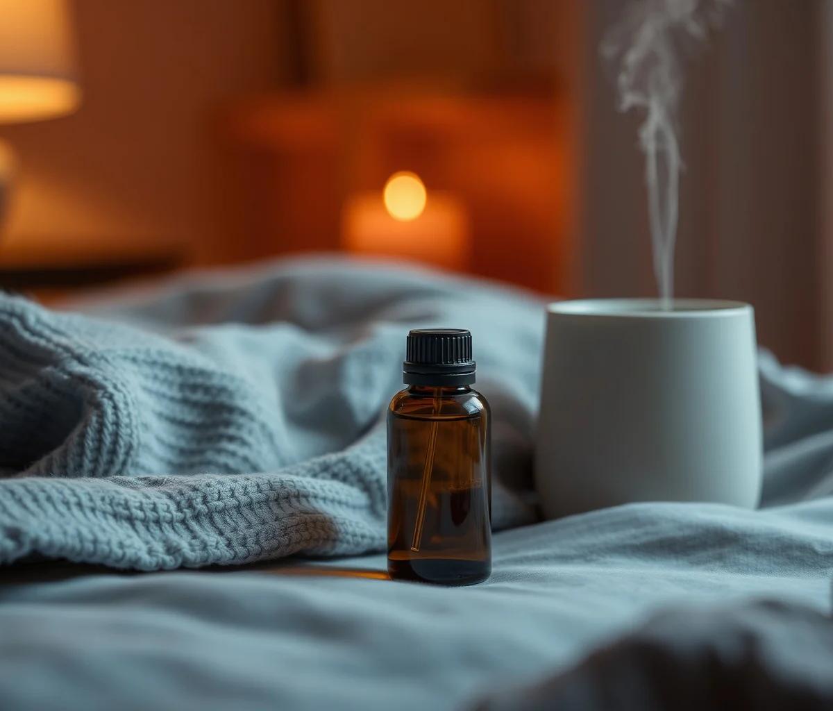 Mélange diffuseur chambre pour un repos serein