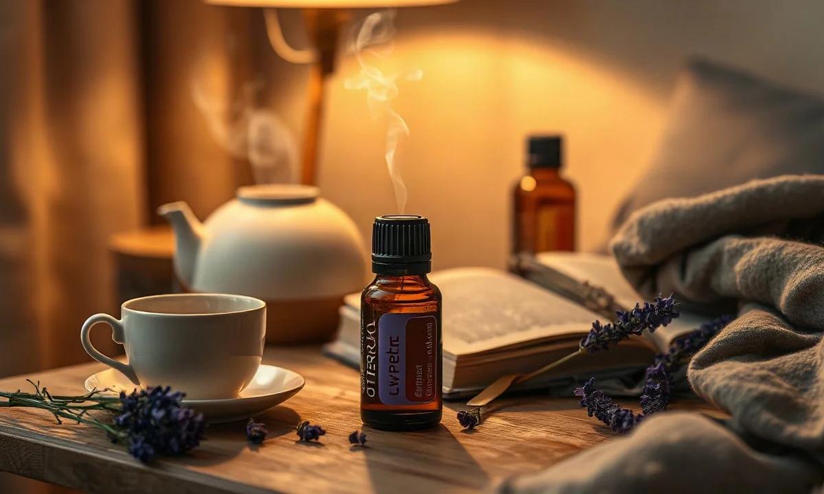 Ritual de la noche con aceites esenciales para relajarte