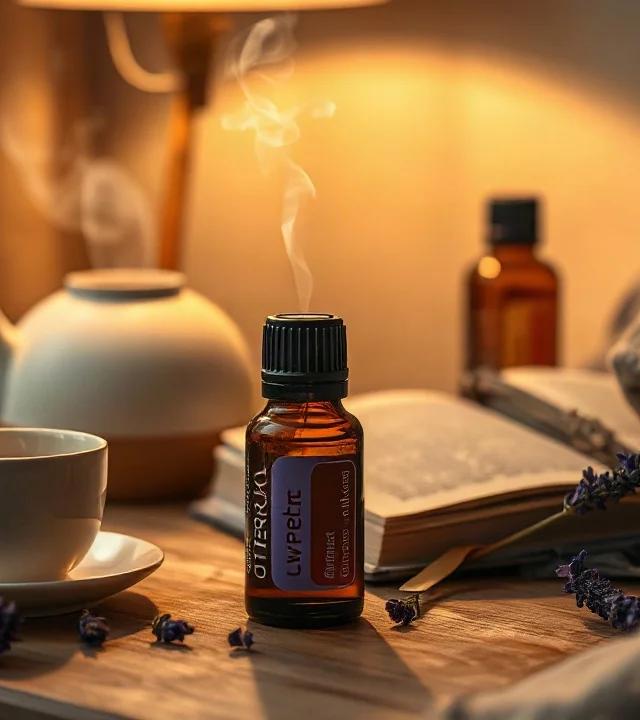 Ritual de la noche con aceites esenciales para relajarte